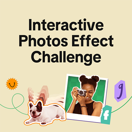 Interactive Photos Effect Challenge